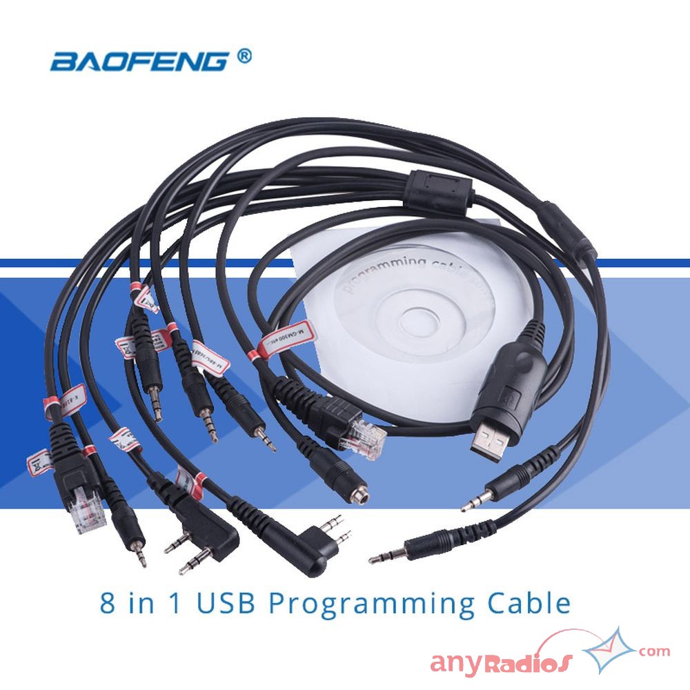 USB Programming Cable for Kenwood Radios TK-2118 TK-3118 TK-2201 TK-3201
