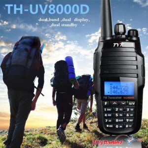 New Version Upgraded Cross Band Repeat Function 10W Dual Band TYT Two Way Radio TH-UV8000D