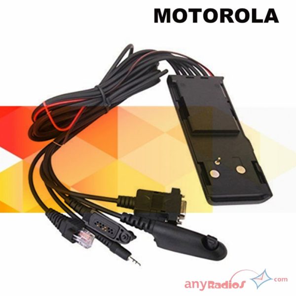 Motorola Walkie Talkie 5 in 1 Programming Cable for Two way Radio