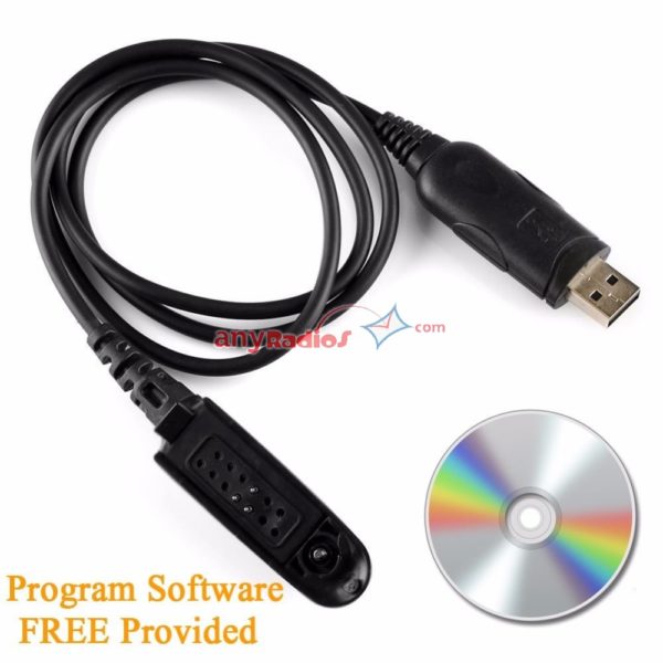 USB Programming Cable for Motorola GP340 Handheld Two Way Radio