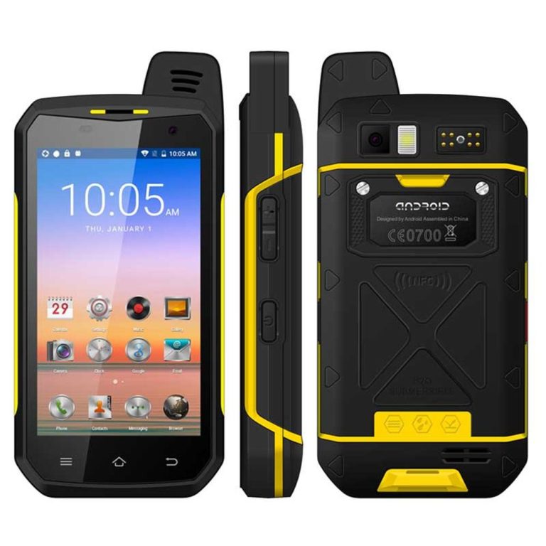 Android Waterproof 4G LTE Phone Zello PTT Walkie Talkie Walkie Talkie