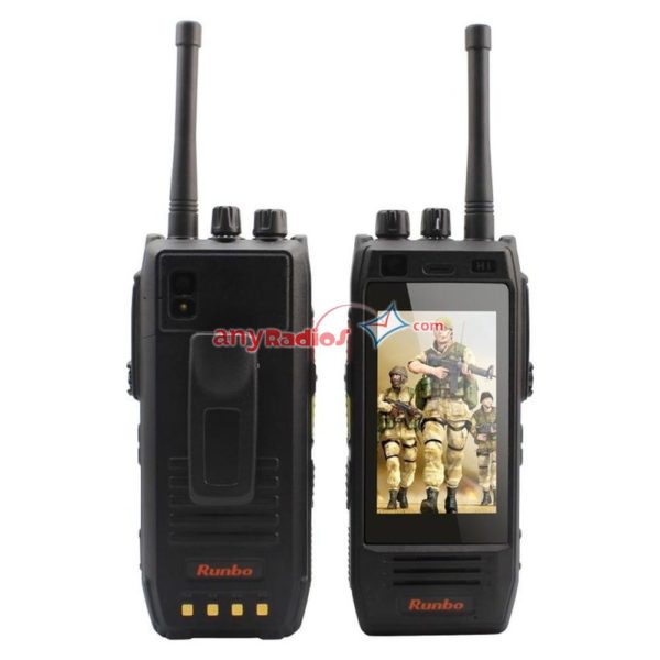Runbo H1 4G LTE 4W DMR PTT Analog Radio Smart Phone