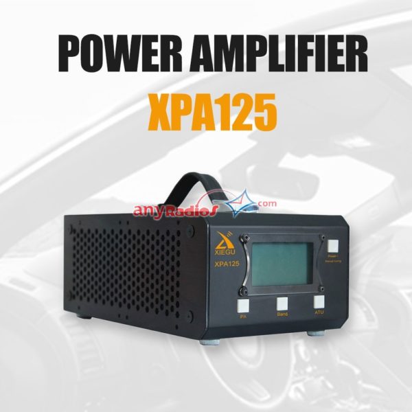 Xiegu XPA125 HF Power Amplifier 125W 39dB QRP ALC LC Antenna Tuner LPF band ATU PA Function