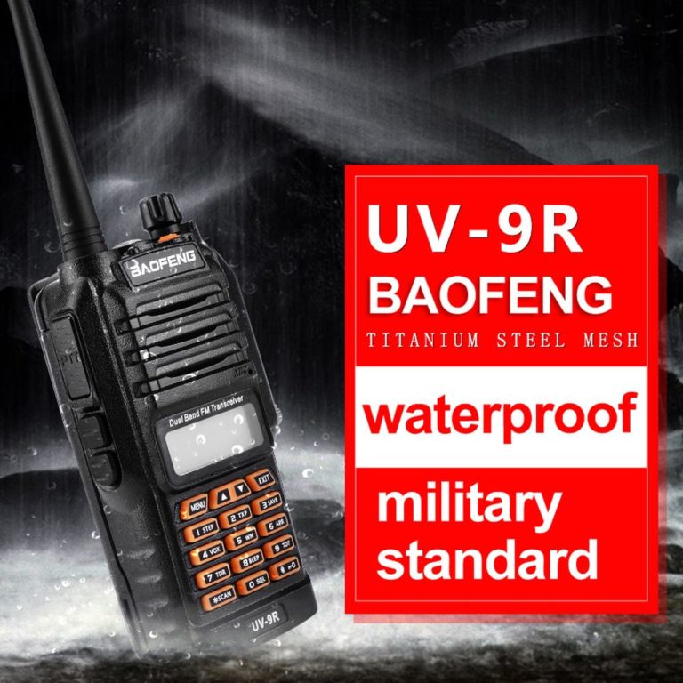 Baofeng UV9R IP67 Waterproof Walkie Talkie Dual Two Way Radio Any Radios