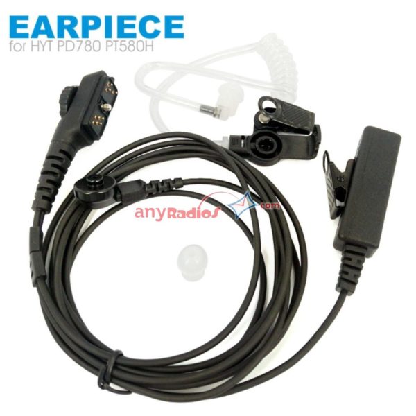 Hytera Earpiece Headset Microphone for HYT PD780 Walkie Talkie
