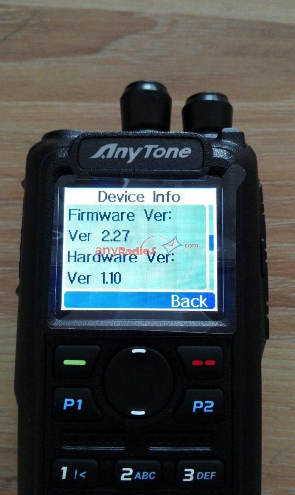 Anytone AT-D868UV GPS Dual Band DMR Walkie Talkie - Image 2