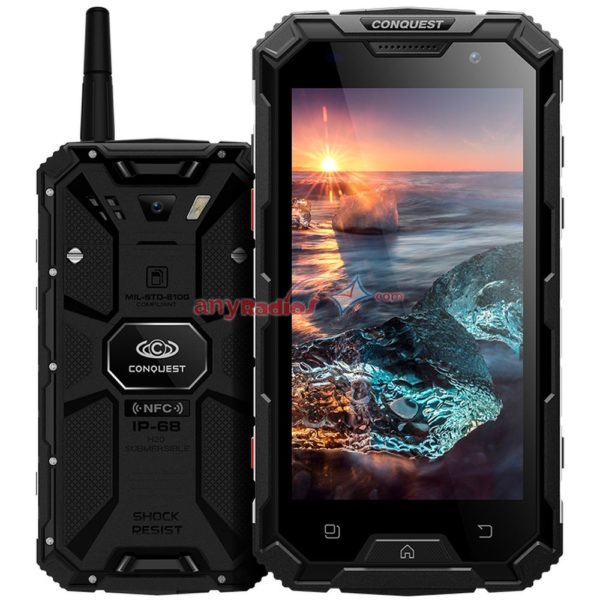 Conquest S8 POC Rugged Smartphone Android 4G LTE PTT Walkie Talkie - Image 4