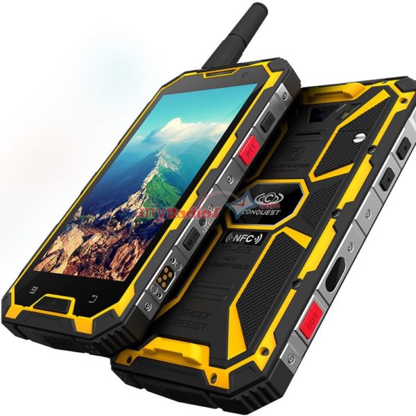 Conquest S8 POC Rugged Smartphone Android 4G LTE PTT Walkie Talkie - Image 2