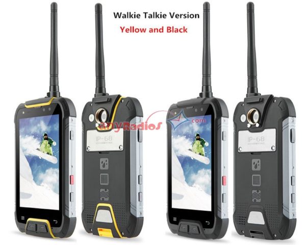 Snopow M10W Rugged Android 4G LTE DMR  Radio IP68 NFC OTG Smartphone