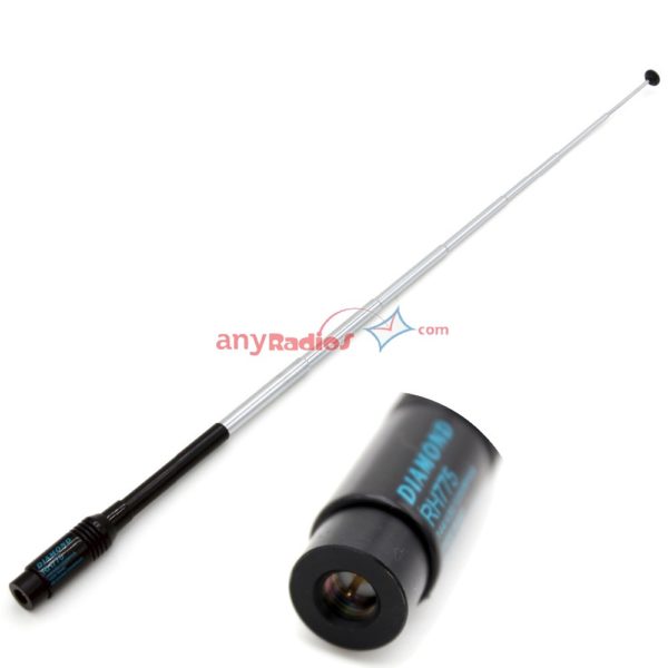 Radio Diamond RH775 SMA-M/SMA-F Dual Band Telescopic Wide Band Antenna - Image 3
