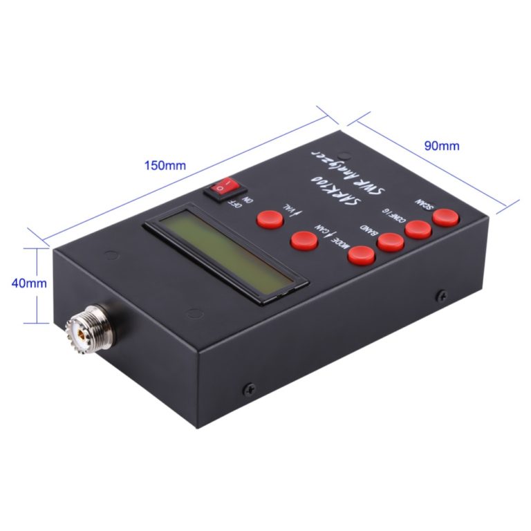 ANT SWR HF Antenna Analyzer SARK100 Standing Wave Tester for Ham Radio