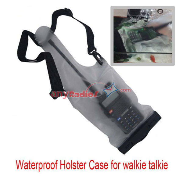 Deep Water High Quality Two Way Radio Universal Waterproof Bag Holster Case
