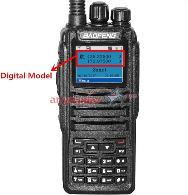 Baofeng DM-1701 Digital Dual Band DMR Two Way Radio - Image 2