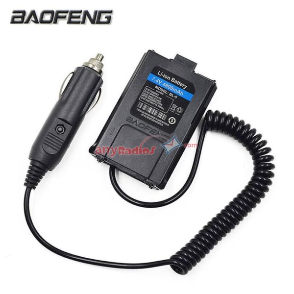 New 12V Battery Eliminator UV-5R UV-5RE Plus UV-5RA Baofeng Radios