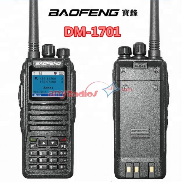 Baofeng DM-1701 Digital Dual Band DMR Two Way Radio - Image 3