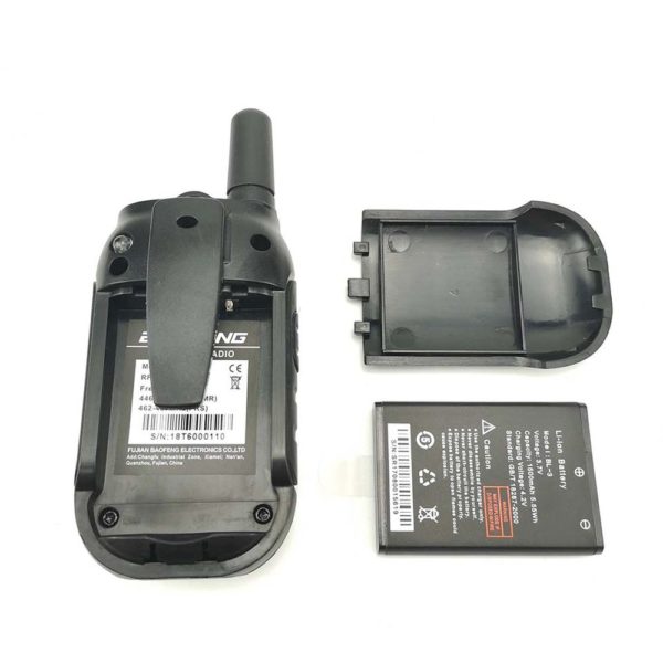 0.5W VOX Flashlight Key Lock 1.5KM Range New T6 Baofeng Mini Walkie Talkie - Image 5