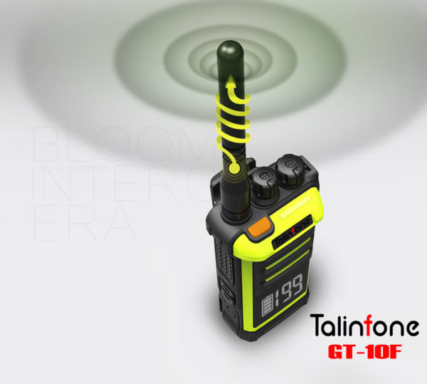 Talinfone GT-10F Rugged Walkie Talkie 10W Hidden Display - Image 2