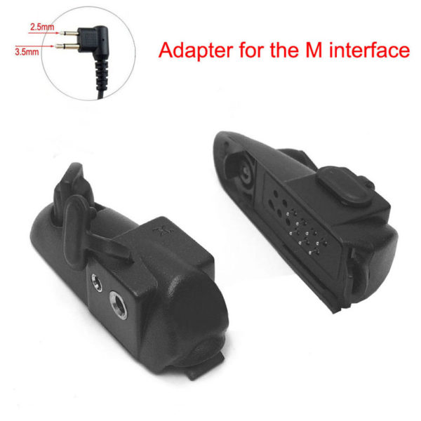 Walkie Talkie Audio Adapter For Baofeng BF-9700 BF-A58 UV9R Plus Adaptor