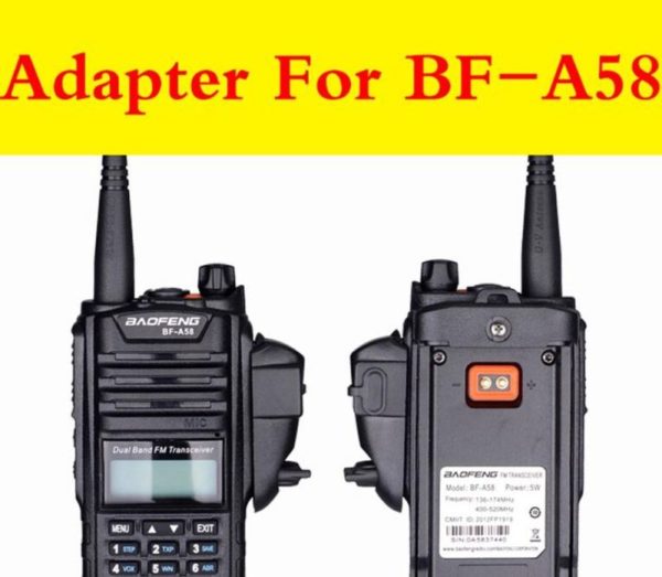 Walkie Talkie Audio Adapter For Baofeng BF-9700 BF-A58 UV9R Plus Adaptor - Image 4