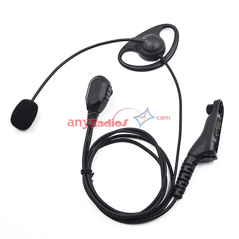 1-wire Headset Earpiece mic For Motorola DP3400 DP3600 XPR7580 XPR7550 Portable 