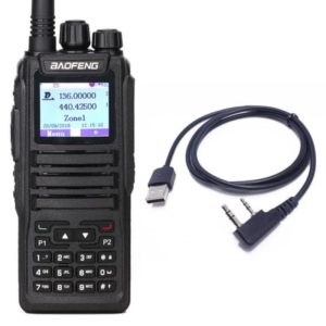 USB Programming Cable for Baofeng DM5R Plus DM1701 DM1801 DMR Two Way Radio
