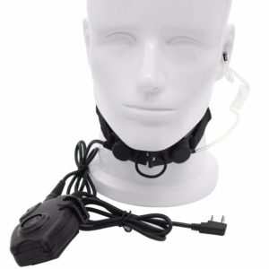 Two-way Radio Z Tactical Throat Mic Earpiece Z003 with Peltor PTT