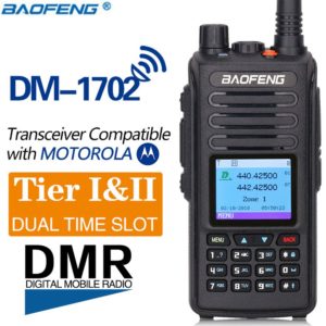 Baofeng DM-1702 GPS DMR Dual Band Digital Two Way Radio