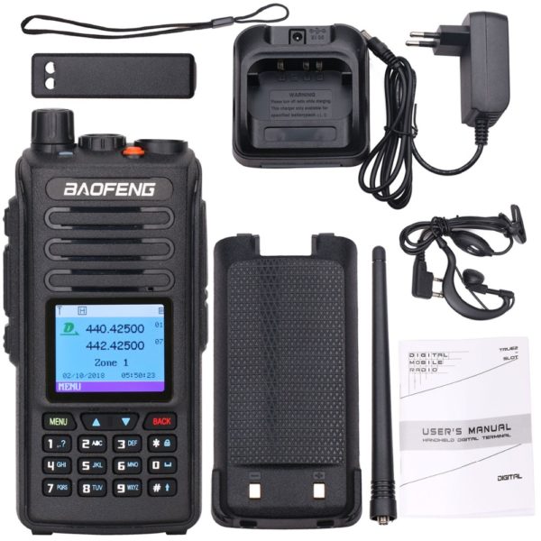Baofeng DM-1702 GPS DMR Dual Band Digital Two Way Radio - Image 5