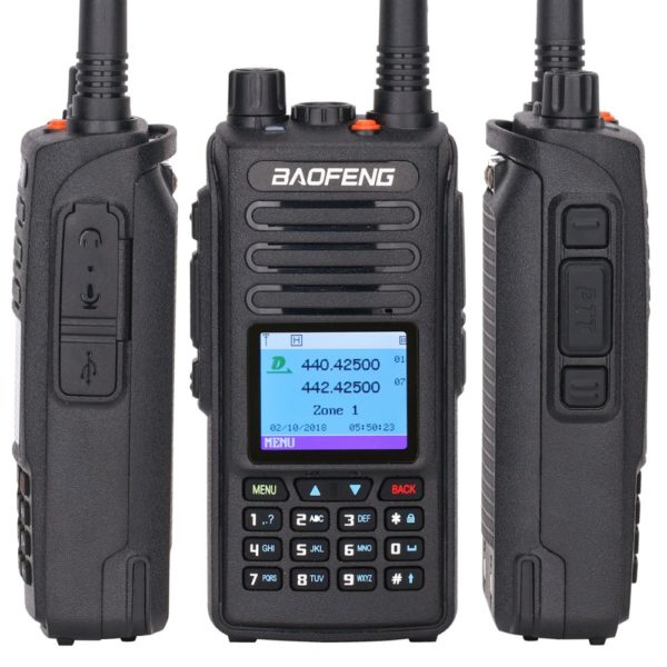 Baofeng DM-1702 GPS DMR Dual Band Digital Two Way Radio - Image 4