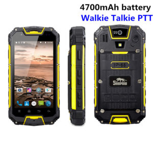 Snopow M5P IP68 Waterproof Rugged 4G LTE Smartphone UHF Walkie Talkie