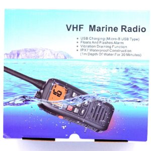 RECENT RS-37M IPX7 Handheld VHF Marine Radio