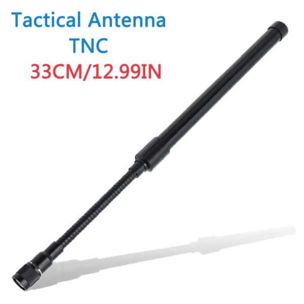 New TNC Dual Band Foldable Tactical Antenna for PRC-152 PRC-148 etc