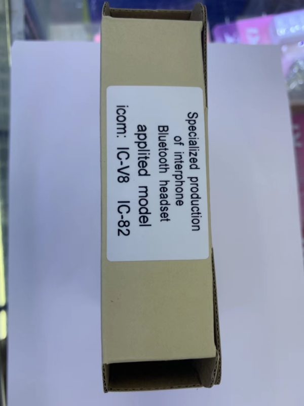 New Ver PTT Bluetooth Earpiece for ICOM IC-V82 IC-V8 etc Radios - Image 5