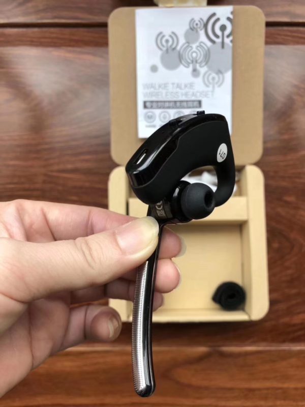 New Ver PTT Bluetooth Earpiece for ICOM IC-V82 IC-V8 etc Radios - Image 2
