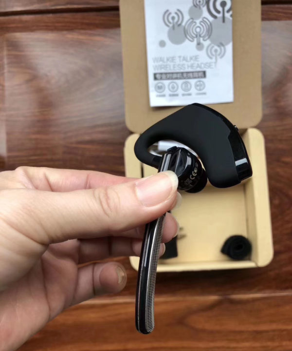 New Ver PTT Bluetooth Earpiece for ICOM IC-V82 IC-V8 etc Radios - Image 3