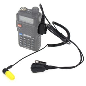 Universal K Plug Walkie Talkie Earphone 2 Pin For Kenwood Baofeng 5R 888S etc