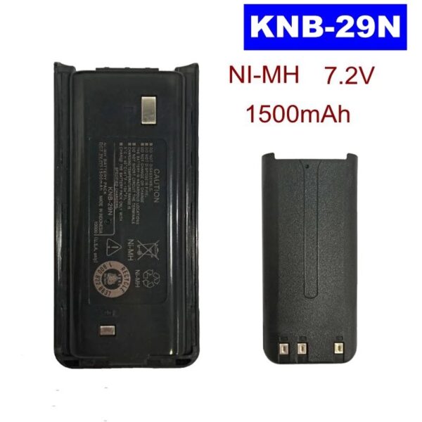 Kenwood Two-way Radio KNB-29N KNB-45L 7.4V 2800mAh Li-ion Battery - Image 2
