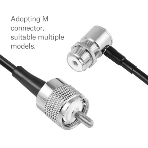 16ft Feeder Cable for Kenwood/ ICOM/ ALINCO Yaesu Car Transceiver Moblie Radio - Image 2