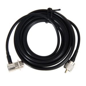 Mobile Radio PL259 SO239 Antenna Extension Cable 5 Meters