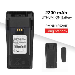 Replacement 2200mAh PMNN4252AR Battery For Motorola CP040 CP140 DP1400 Walkie Talkie