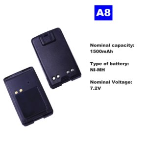 Walkie Talkie Motorola A8 Battery 7.2V 1500mAh NI-MH