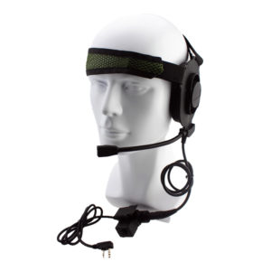 HD01 Tactical Bowman Elite II Radio Headset Earpiece With U94 Style PTT 2 Pin For Kenwood Baofeng UV-5R UV-82 Two Way Radio