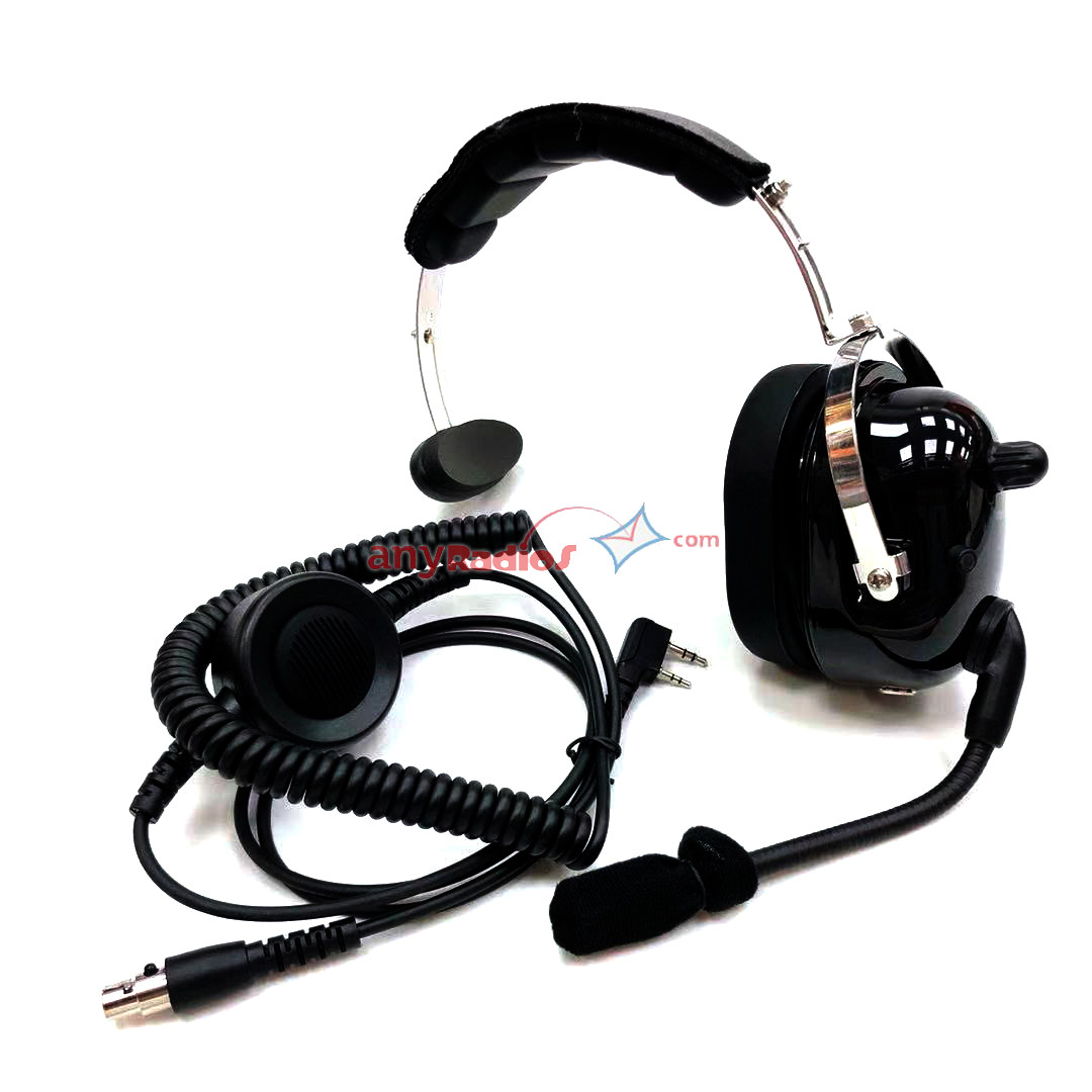Noise Cancelling Overhead Headset Fit for TK3107 TK3200 TK2160 BaoFeng BF-888S E 