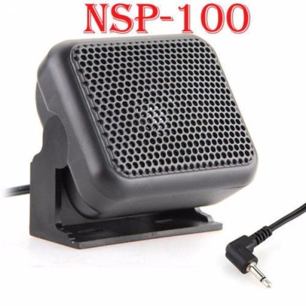 Mini External Speaker Microphone NSP-100 for Kenwood Yaesu ICOM Amateur Radios