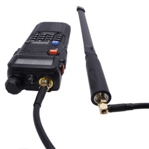 Baofeng 5R UV-82 UV9R etc Antenna Extend Cable For  Most Brand Walkie Talkie