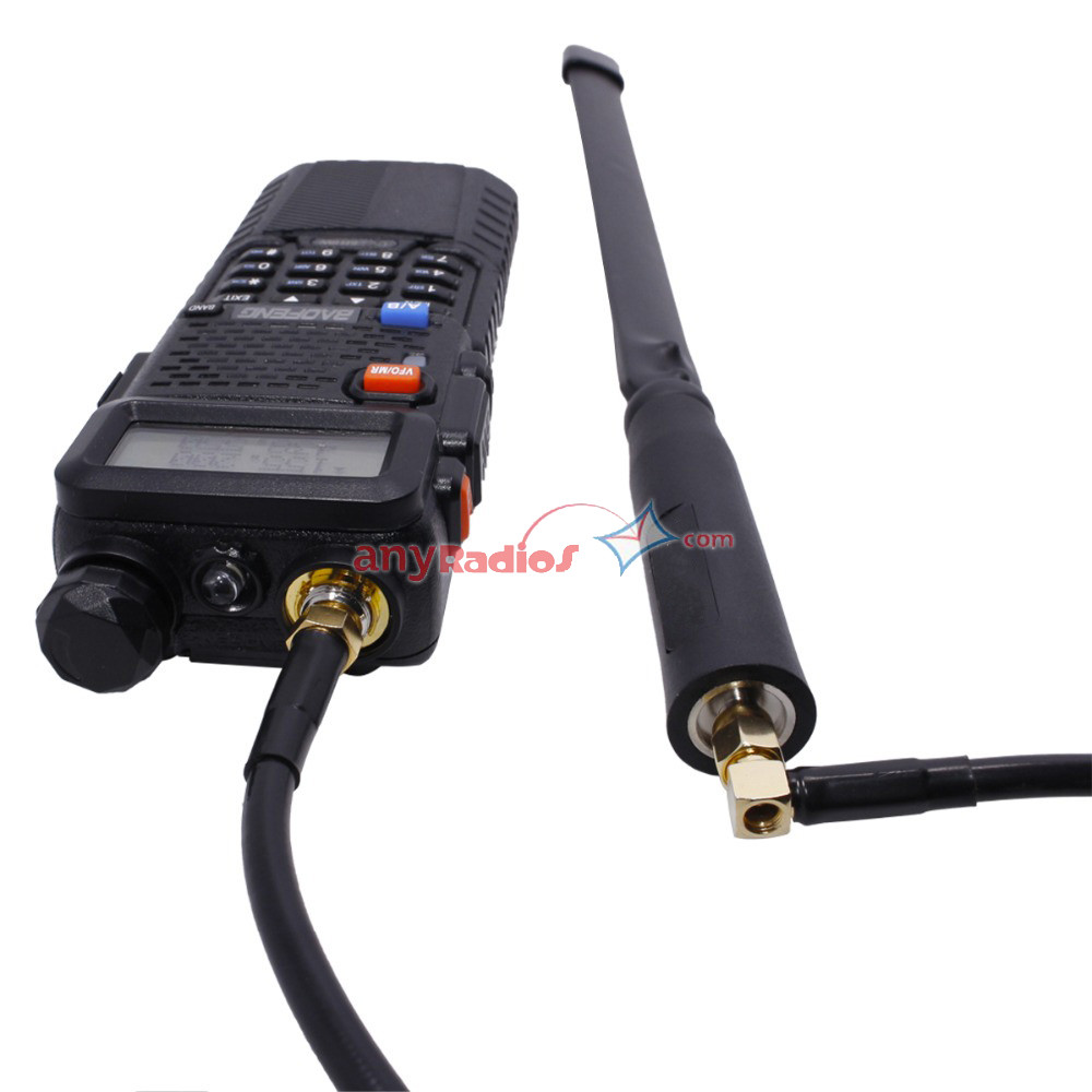 2 pcs Mini Short Antenna SMA-F UHF400-480MHz For Kenwood Walkie Talkie For UV5R 