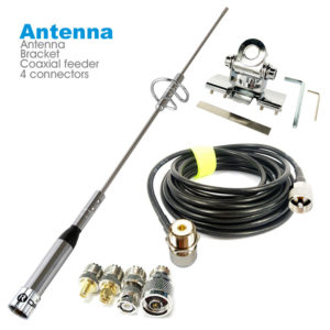 Car Radio KT8900 KT-8900R BJ-218 Nagoya NL-770S Dual Band Antenna Bracket Coaxial Cable Kits