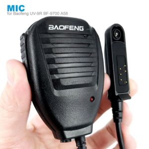 Baofeng UV-9R/ UV9R Plus BF-9700 A58 GT-3WP R760 UV-82WP PTT Shoulder Mic