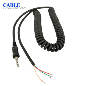 Yaesu Vertex VX-6R VX-7R etc Walkie Talkie Accessories Speaker Micorphone Cable