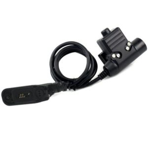 Element Tactical U94 PTT Military Headset Cable For Motorola XPR6300 XIR P8200 DP3400 DGP4150 APX4000 GP338D